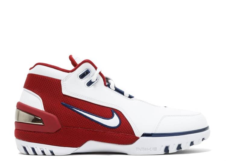 Кроссовки Nike AIR ZOOM GENERATION RETRO 'FIRST GAME' 2017, белый кроссовки nike air zoom generation retro first game 2023 белый