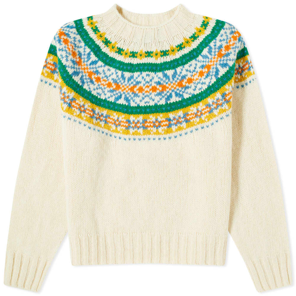 

Howlin by Morrison Living In The Light Fairisle Свитер, экрю