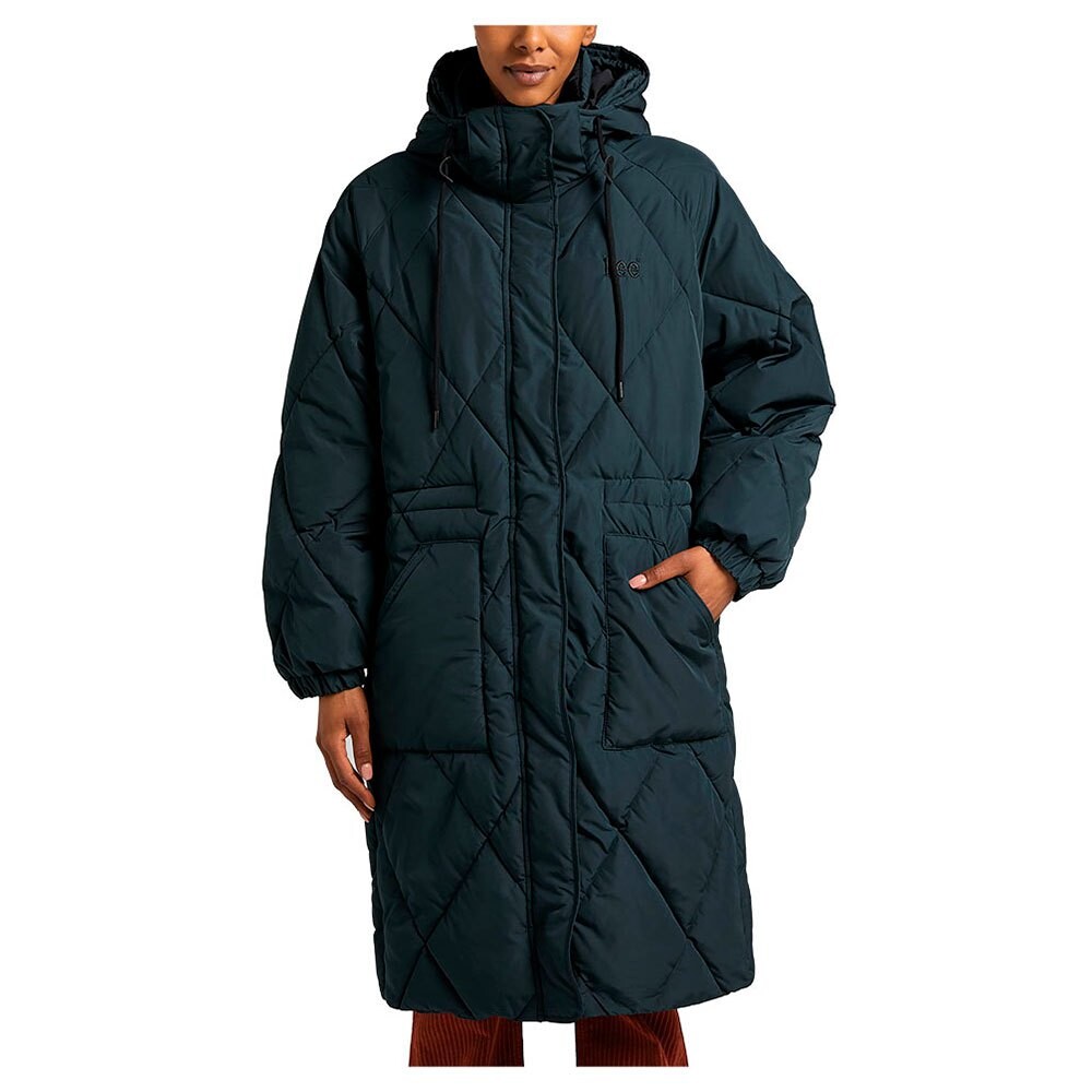 

Куртка Lee Long Puffer, синий