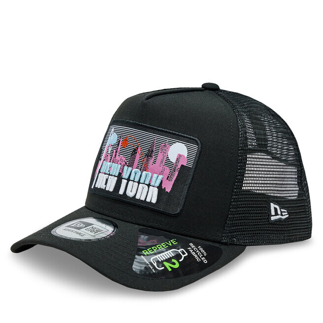 

Бейсболка New Era LicensePlate Trucker, черный