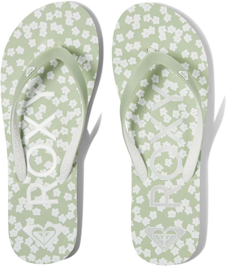 

Шлепанцы Tahiti VII Roxy, цвет Green/White