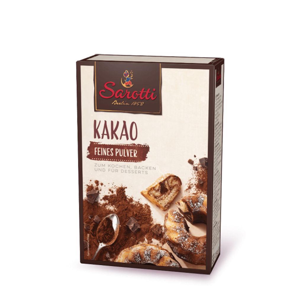 

Sarotti Cocoa мелкий какао-порошок для выпечки, кулинарии и десертов 125г