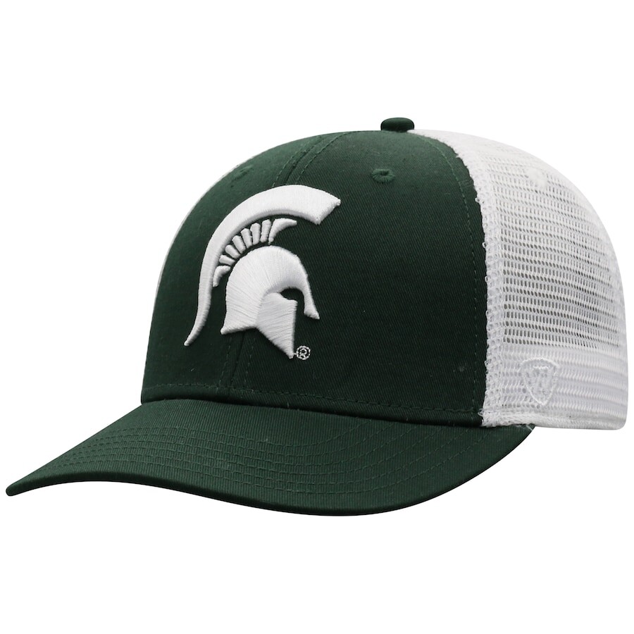 

Бейсболка Top of the World Michigan State Spartans, зеленый