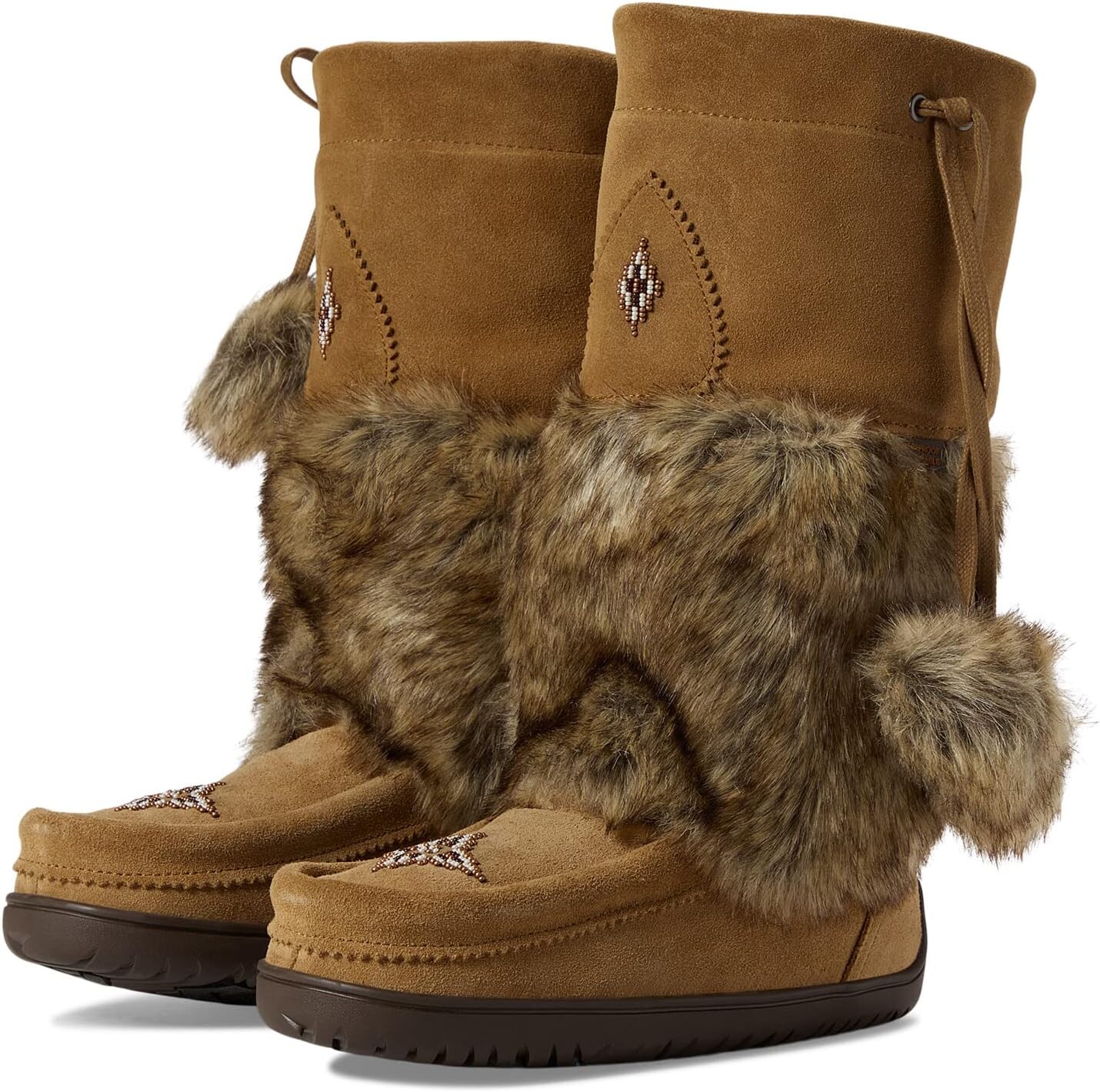 

Зимние ботинки WP Snowy Owl Manitobah Mukluks, цвет Oak/Chene Suede 2