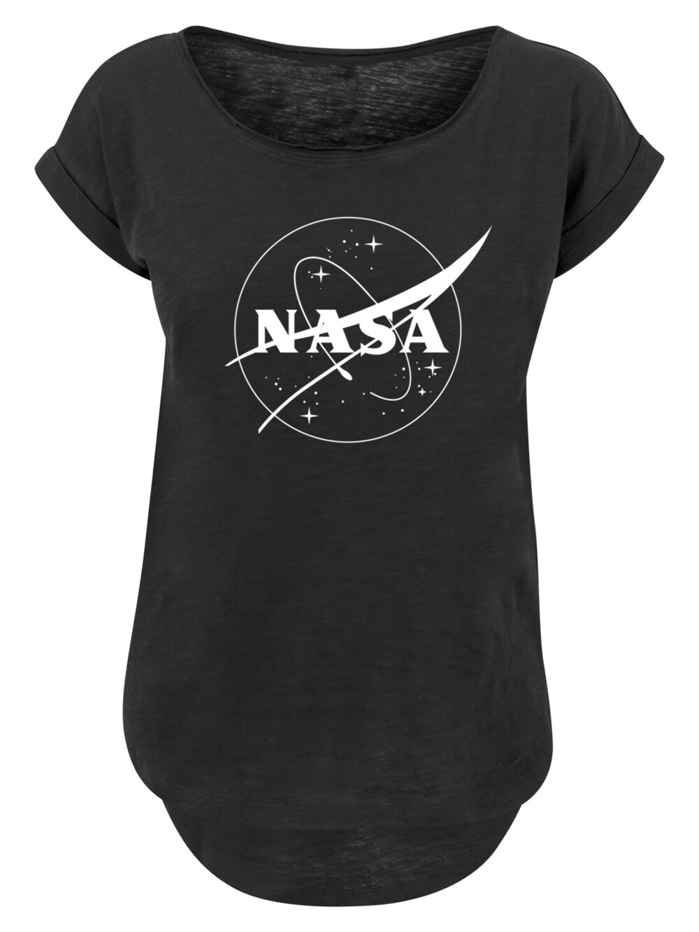 Рубашка F4Nt4Stic NASA Classic Insignia Logo Monochrome, черный