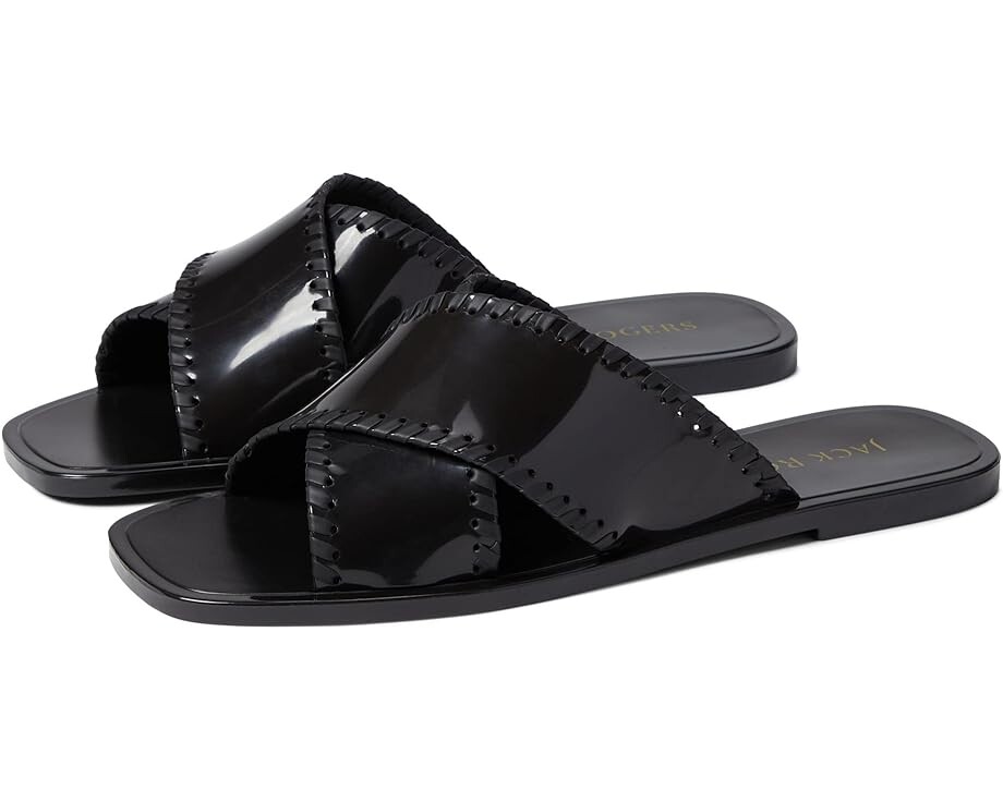 Сандалии Jack Rogers Sloane X Band Jelly, цвет Black/Black