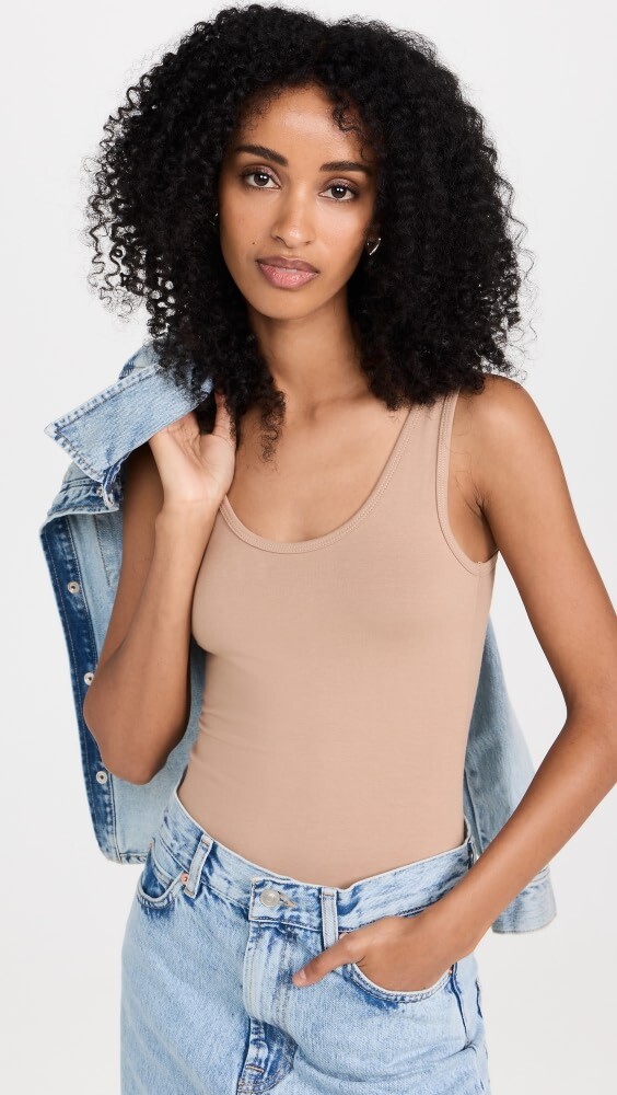 

Боди Ambitionist Everyday Classic Tank Thong, мокка