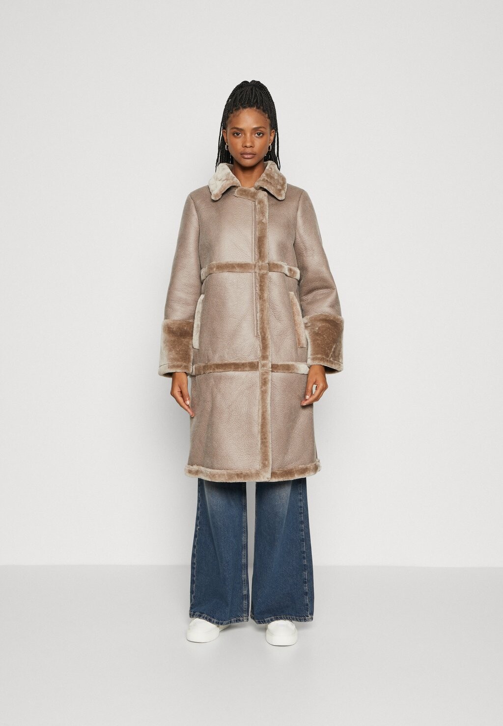 

Зимнее пальто Vimelda Coat VILA, цвет simply taupe
