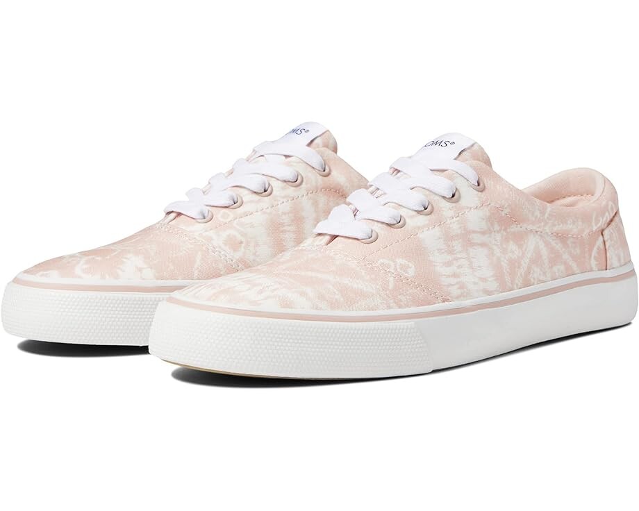 

Кроссовки TOMS Lace-Up Sneakers, цвет Cloudy Pink Patchwork Batik