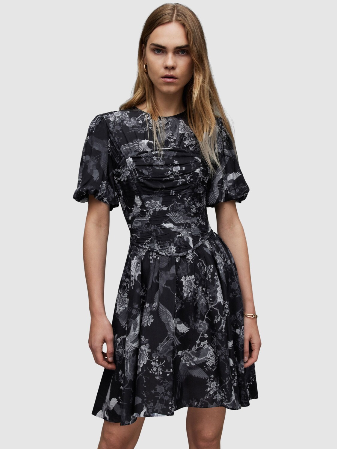 

Платье AllSaints Ali Peggy, черный