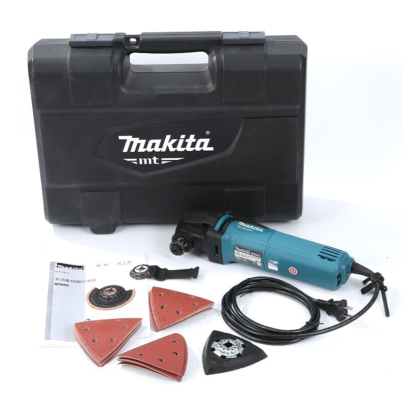 Шлифовальный станок Makita M9800BKX2 с кейсом, 200W