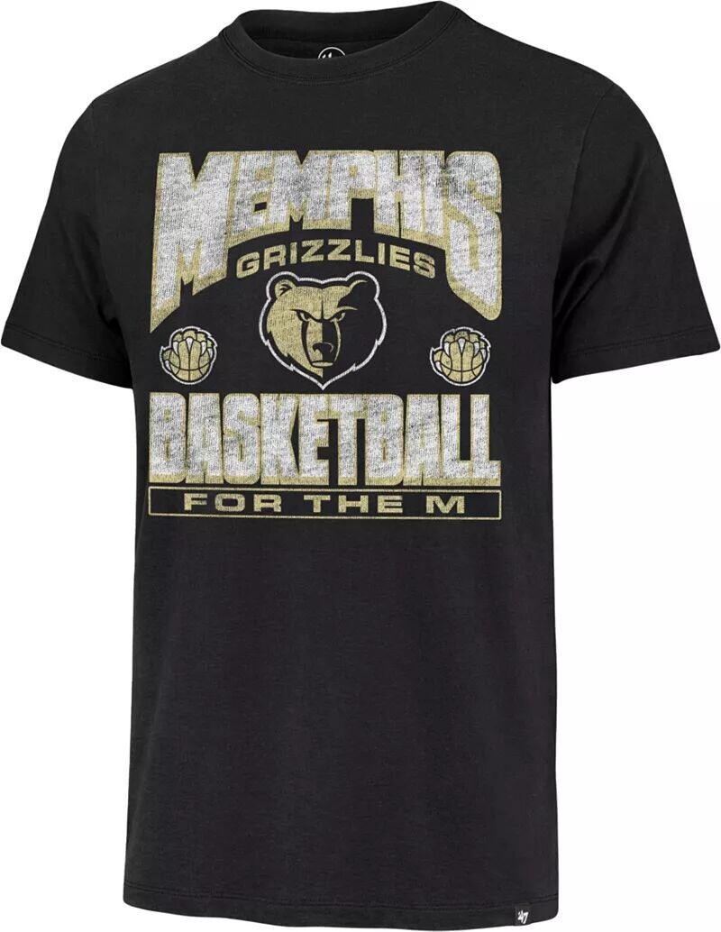 

Мужская футболка 47 Brand City Edition Memphis Grizzlies 2023-2024 гг