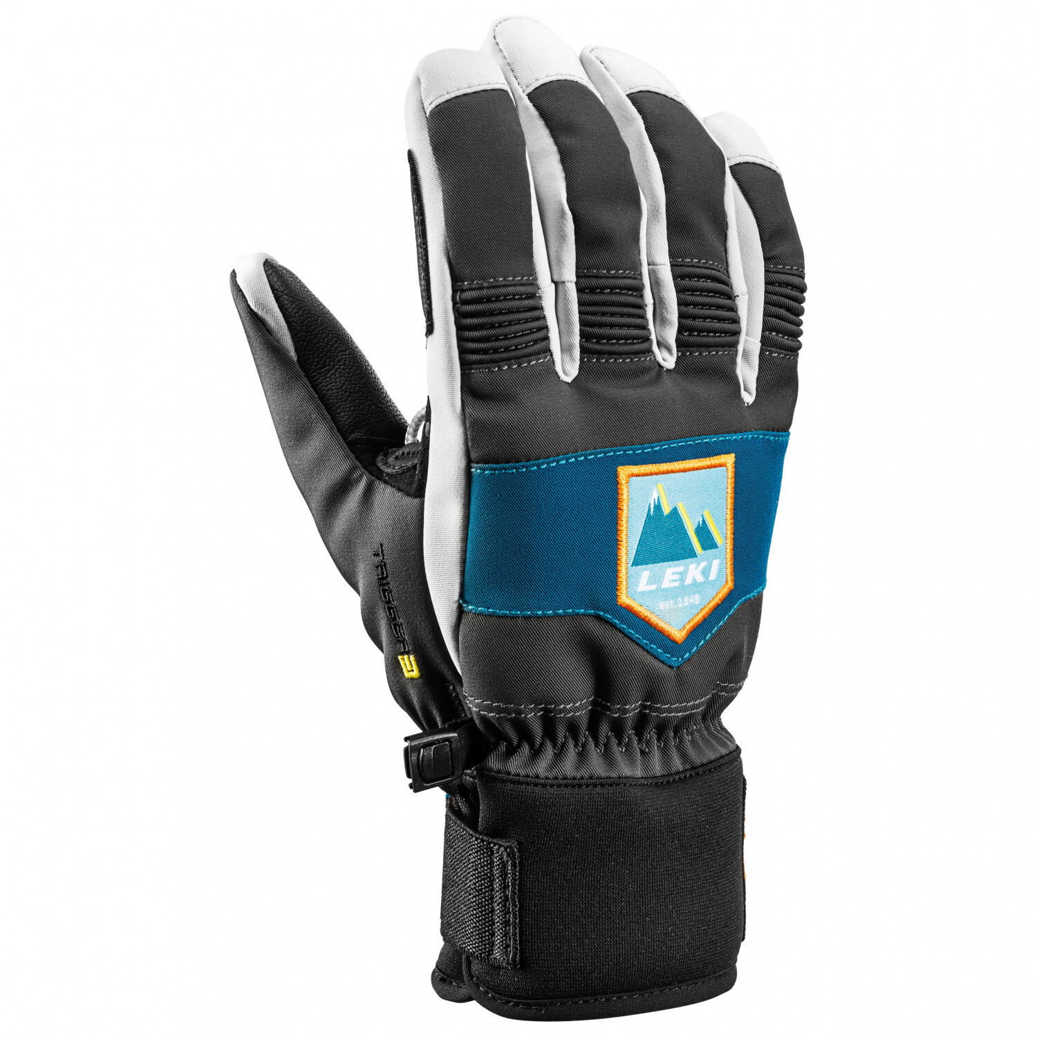 

Перчатки Leki Patrol 3D Junior, цвет Graphite/Petrol