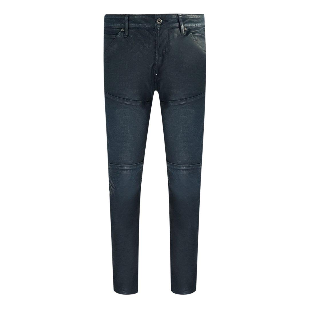 цена 5620 Узкие синие джинсы Cobler с сухим воском 3D G-Star, синий