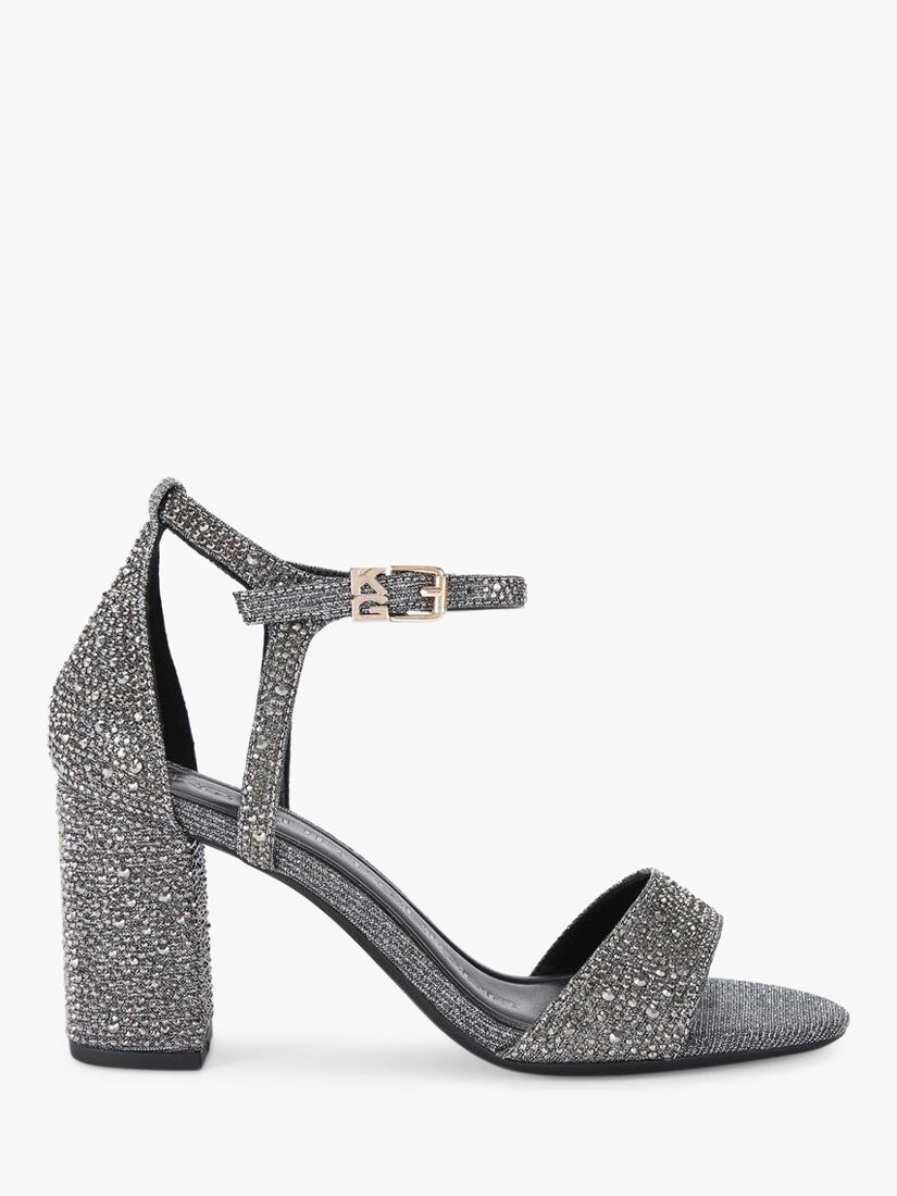 

Босоножки Faryn Bling с декором на блочном каблуке KG Kurt Geiger, олово