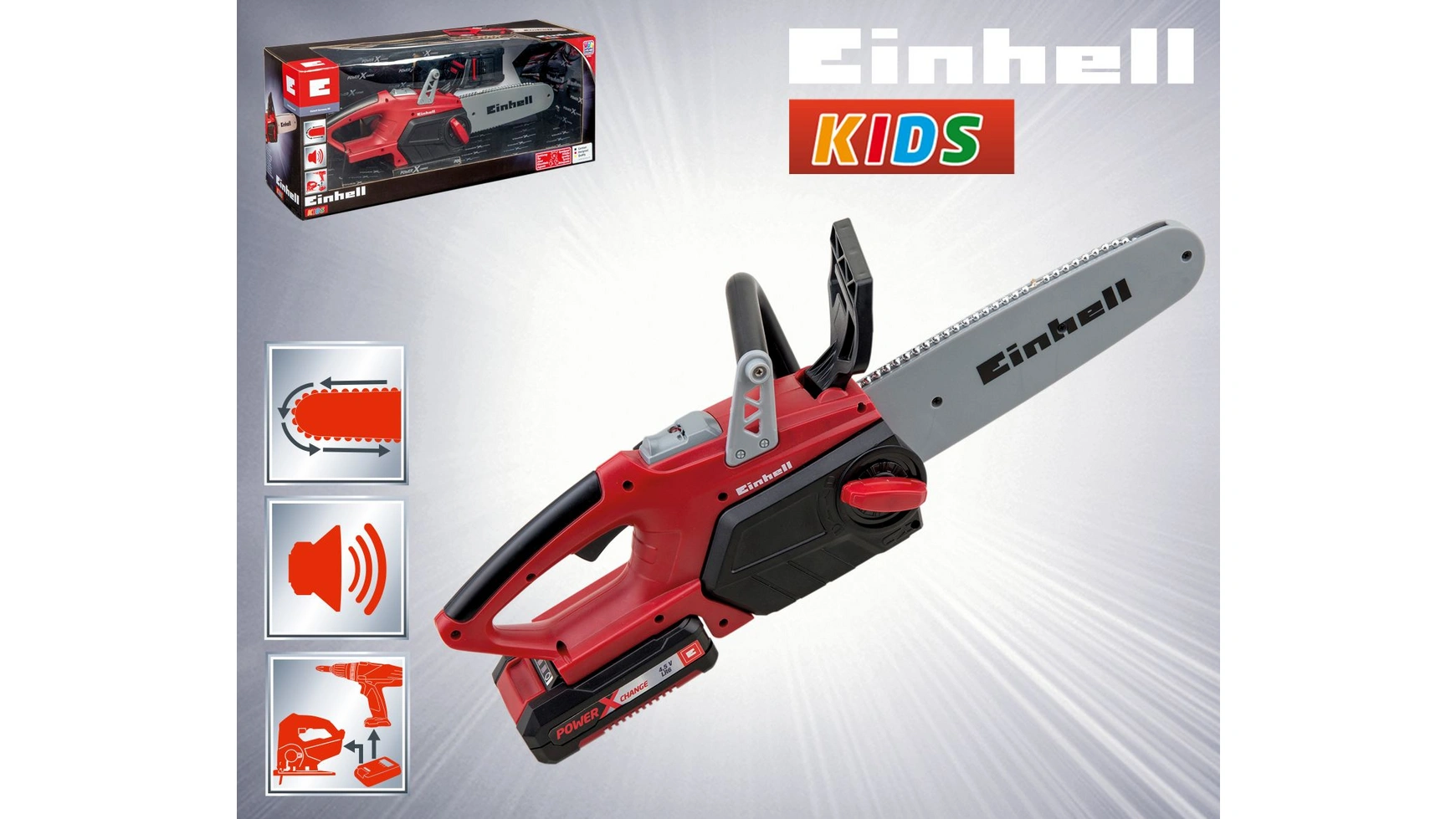 Happy People Бензопила Einhell Kids 10 шт лот 3 мм 5 мм переключатель наклонный переключатель однонаправленный сенсорный переключатель вкл выкл