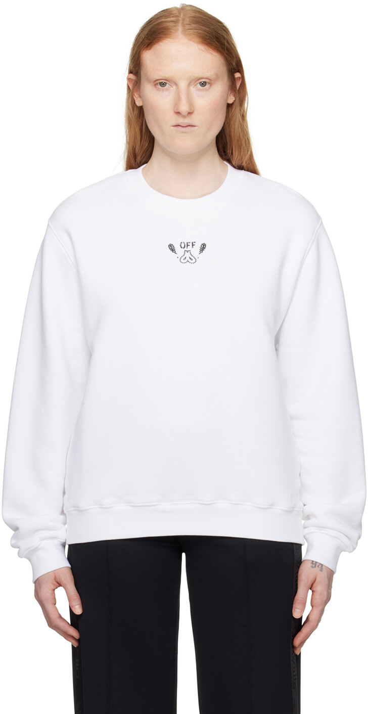 

Белый свитшот с банданой Arrow Off-White