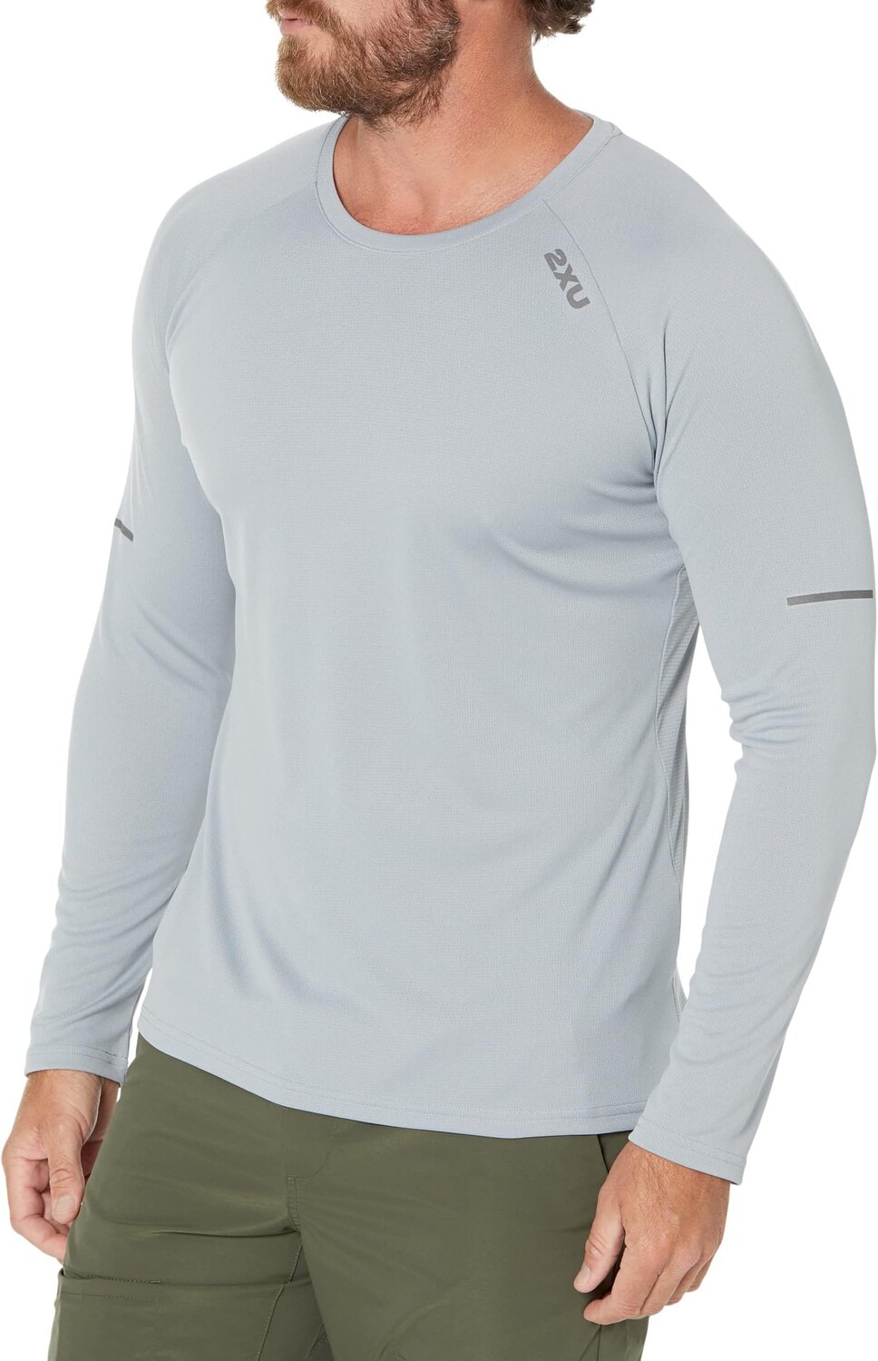 

Аэро с длинным рукавом 2XU, цвет Weathervane/Black Reflective