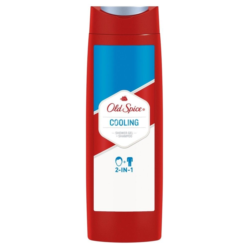 

Old Spice Body&Hair Cooling 2w1 гель для душа, 400 ml