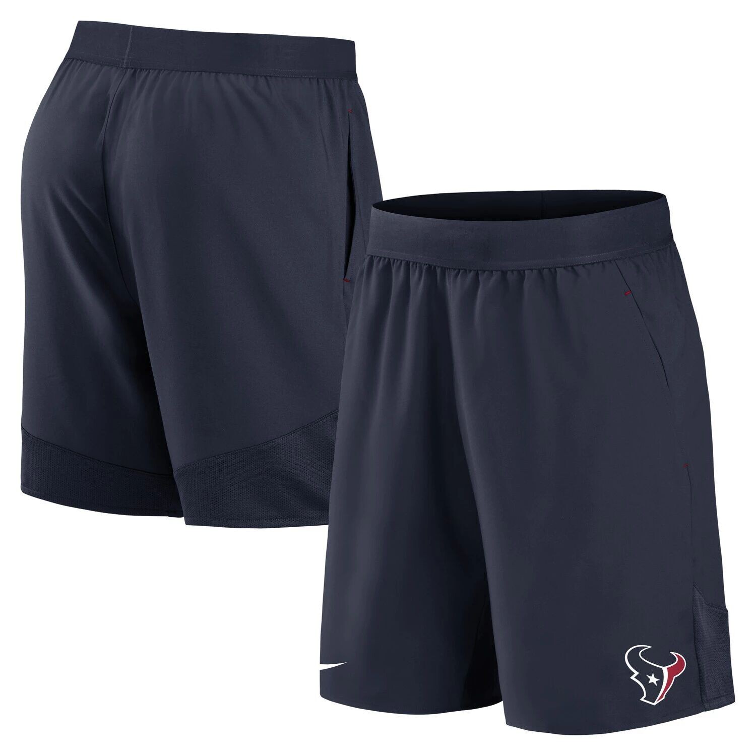 

Мужские темно-синие шорты из эластичной ткани Houston Texans Nike