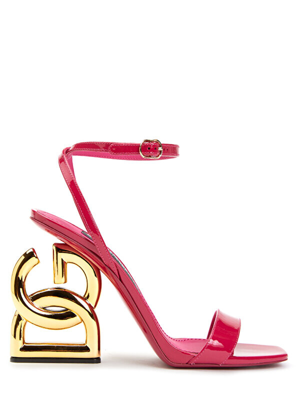 

Розовые женские кожаные сандалии continuative Dolce&Gabbana