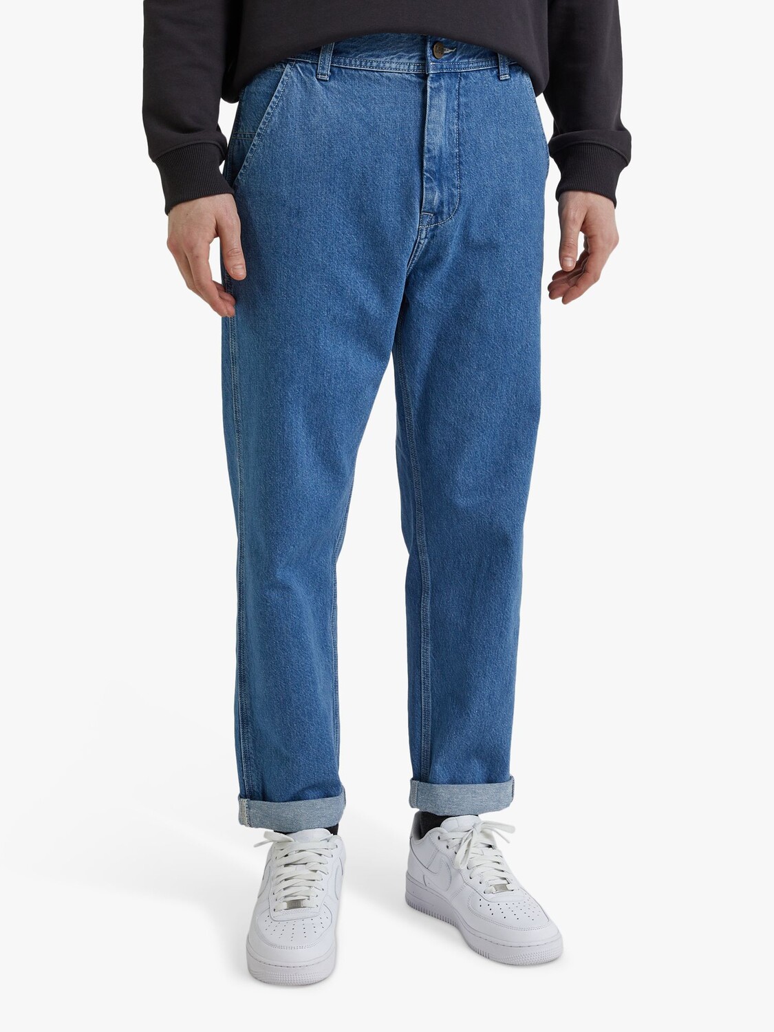 

Джинсы Lee Cotton Hemp, синие линии, средний размер
