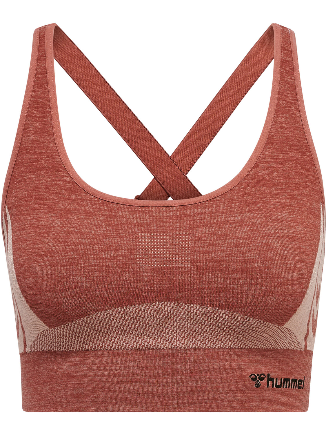 

Топ Hummel Sportoberteil Hmlclea Seamless Sports, цвет WITHERED ROSE/ROSE TAN MELANGE, Коричневый, Топ Hummel Sportoberteil Hmlclea Seamless Sports, цвет WITHERED ROSE/ROSE TAN MELANGE
