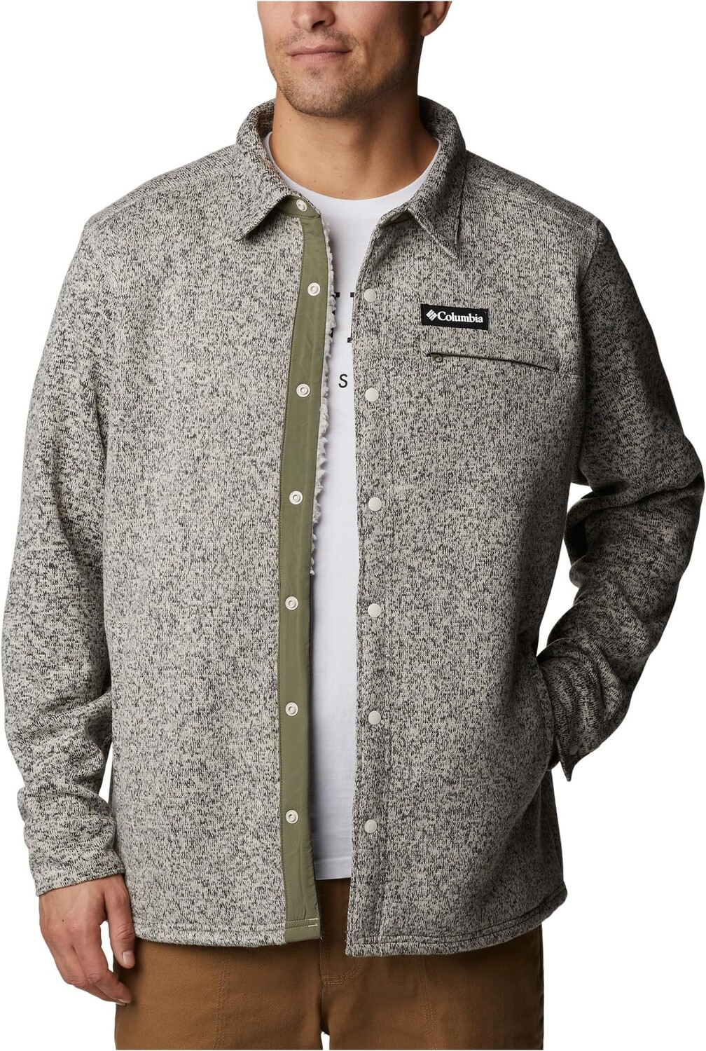 

Куртка Sweater Weather Shirt Jacket Columbia, цвет Dark Stone