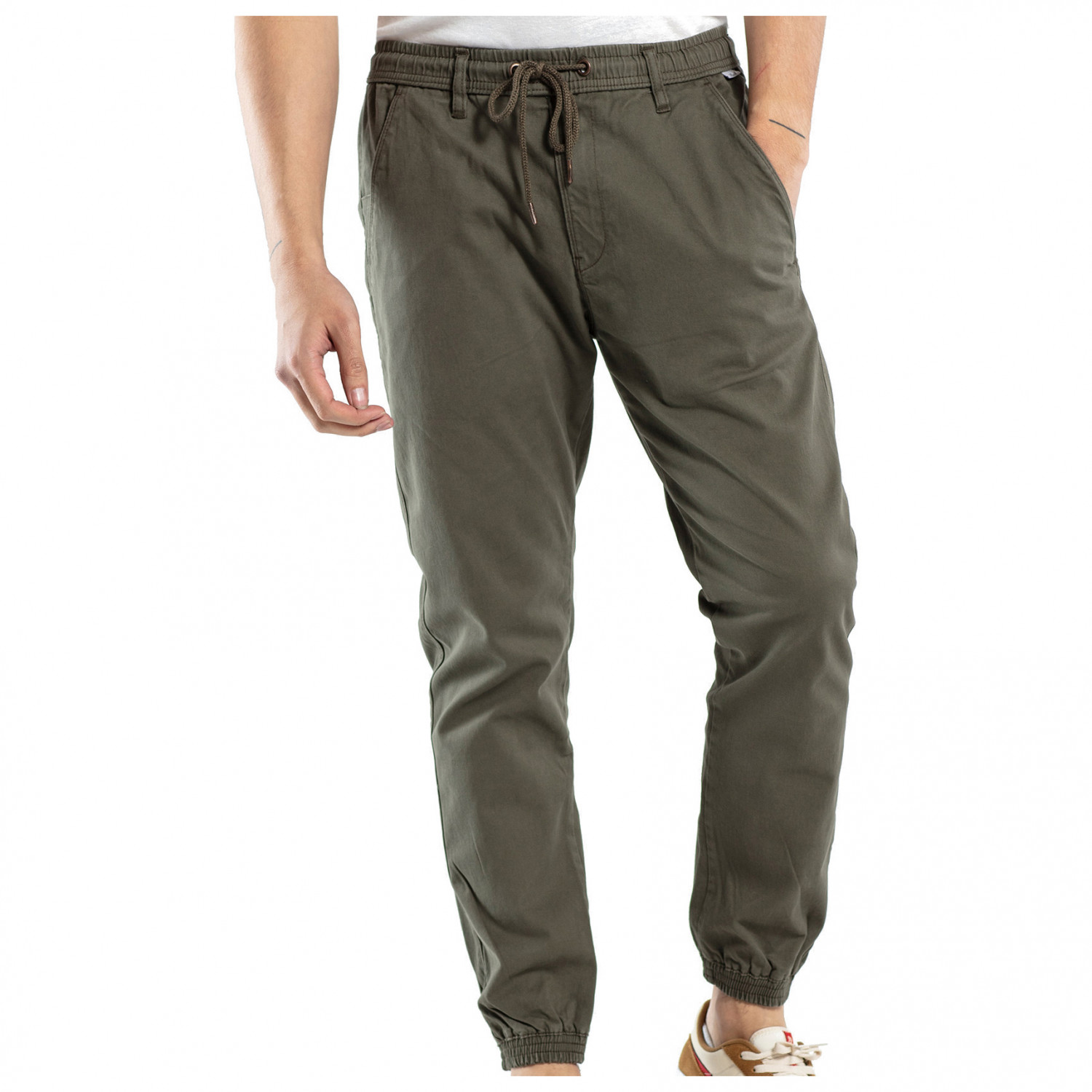Повседневные брюки Reell Reflex 2, оливковый брюки solid reell цвет brown cord