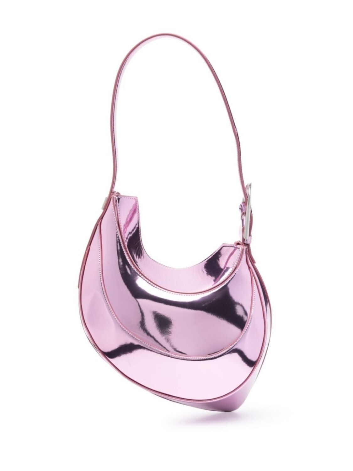 

Mugler маленькая сумка на плечо Spiral Curve 02, розовый