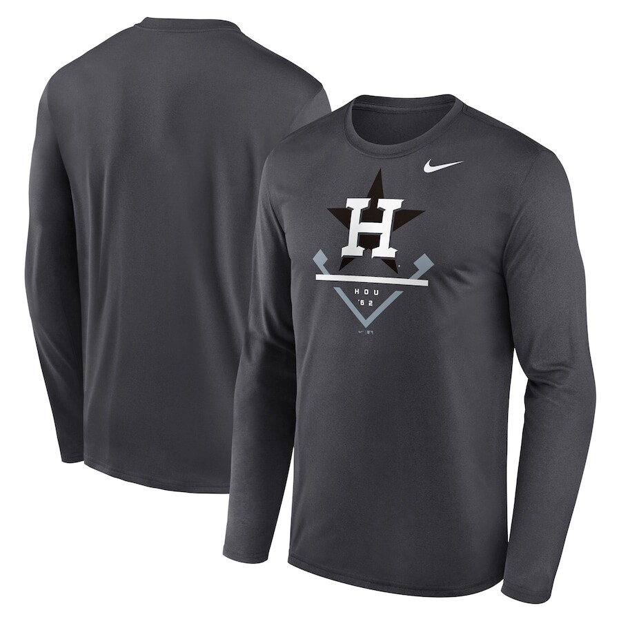 

Футболка с длинным рукавом Nike Houston Astros, антрацит