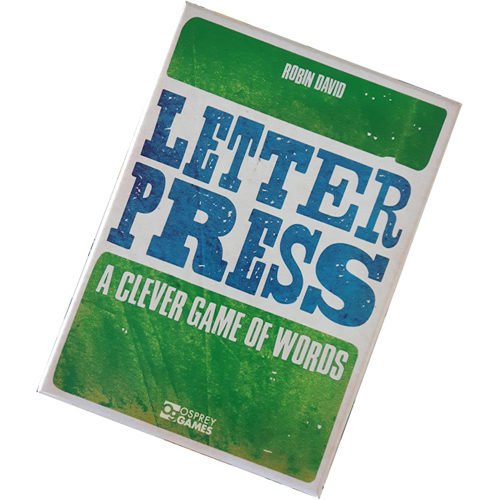 Настольная игра Letterpress: A Clever Game Of Words Osprey Games настольная игра osprey games brian boru high king of ireland