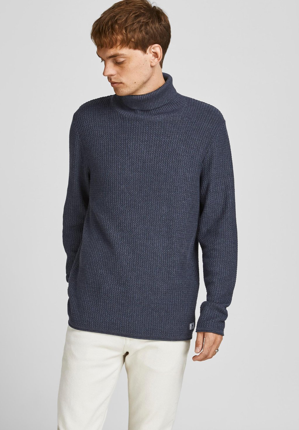 

Свитер JPRBLUCARLOS KNIT ROLL NECK Jack & Jones, настроение индиго