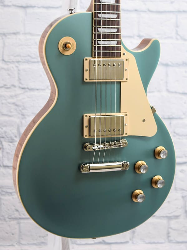 Электрогитара Gibson Les Paul Standard '60s Plain Top- Inverness Green