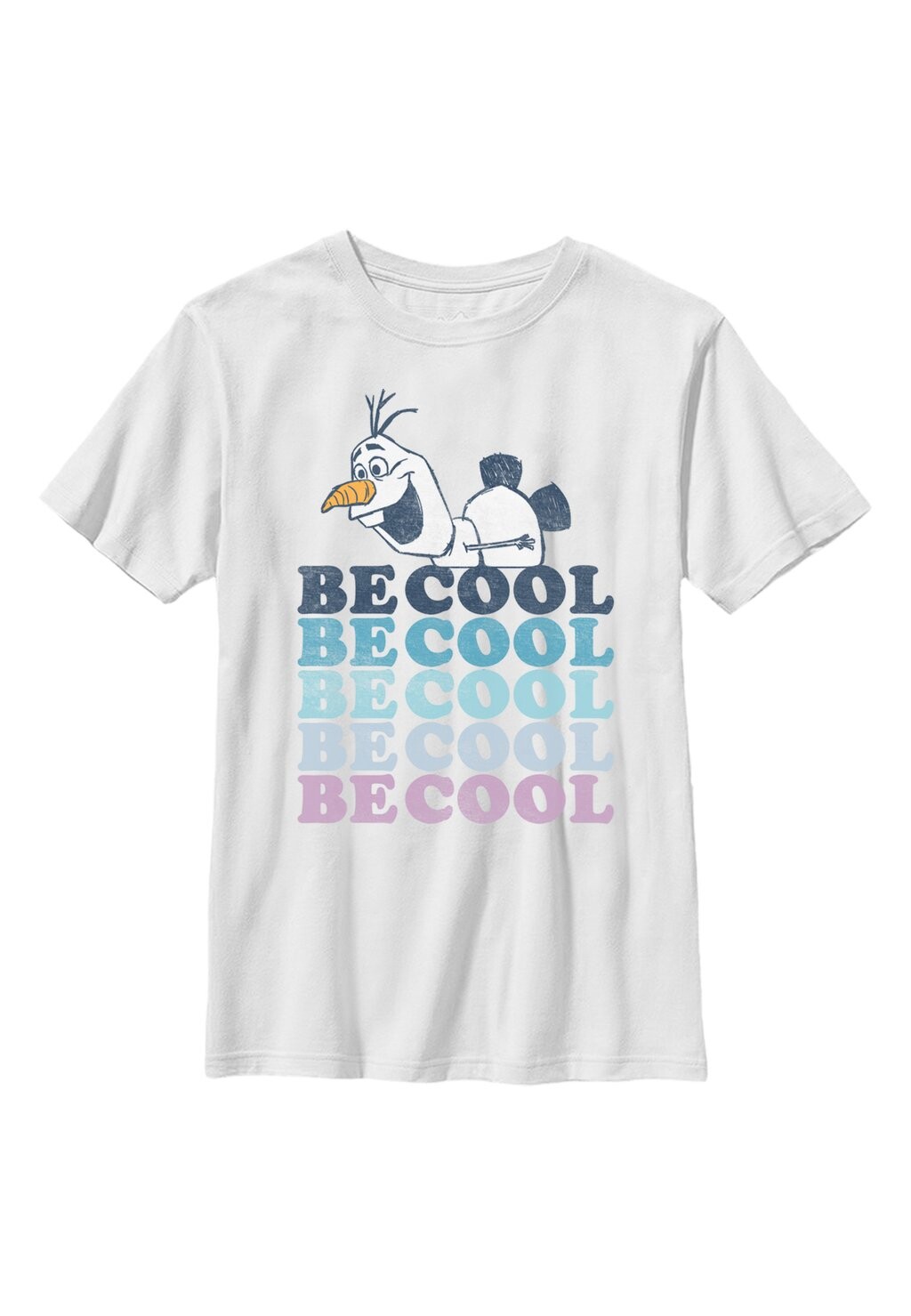 

Футболка с принтом FROZEN 2 OLAF BE COOL Disney, белый