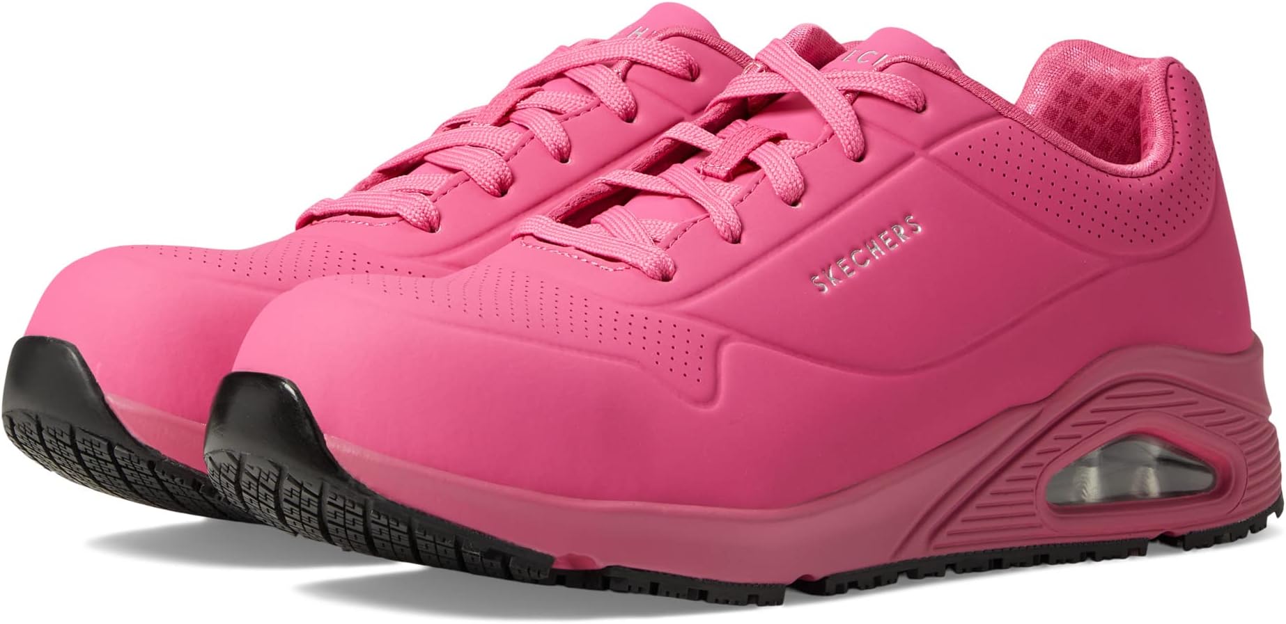 Кроссовки Uno SR - Deloney Comp Toe SKECHERS Work, розовый кроссовки skechers glide light pink pink