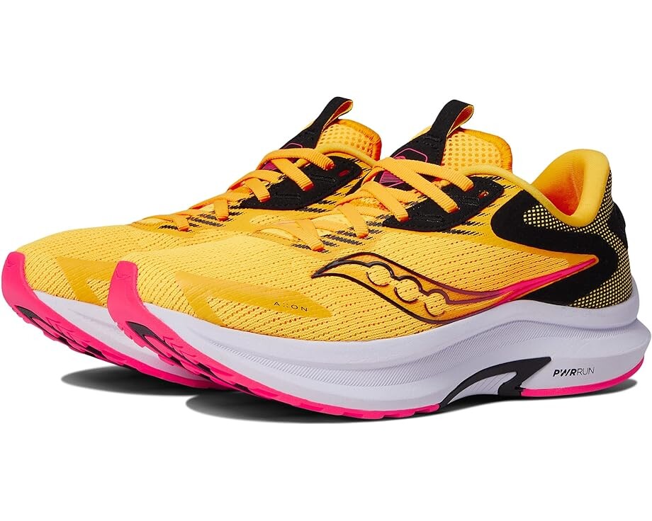 

Кроссовки Saucony Axon 2, цвет ViZi Gold/ViZi Red