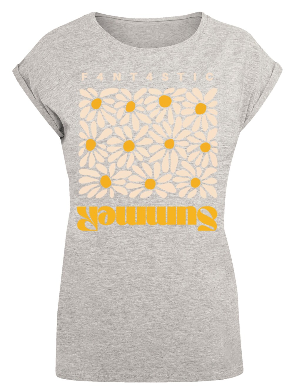 Рубашка F4Nt4Stic Summer Sunflower, серый