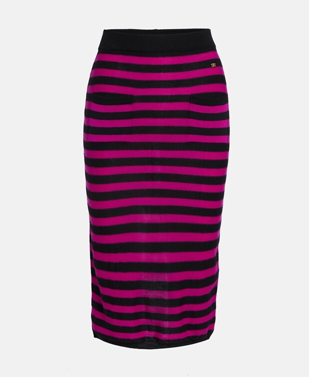 

Шерстяная юбка Sonia Rykiel, черный