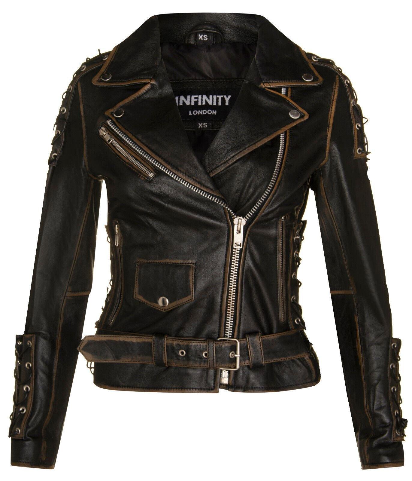 Кожаная косуха Brando-Бари Infinity Leather, черный