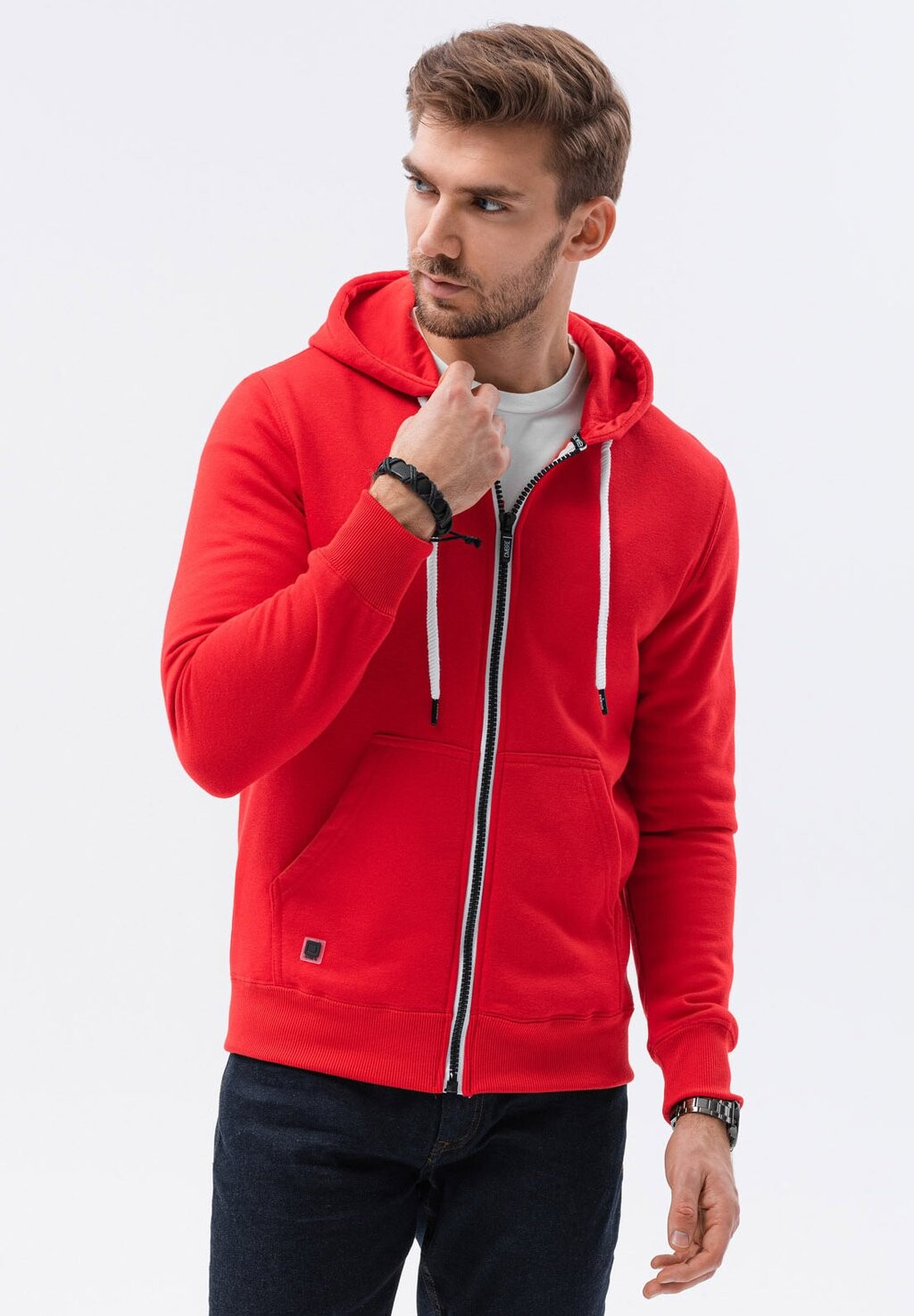 

Толстовка на молнии SET OF HOODED MIX 2-PACK Ombre, красный