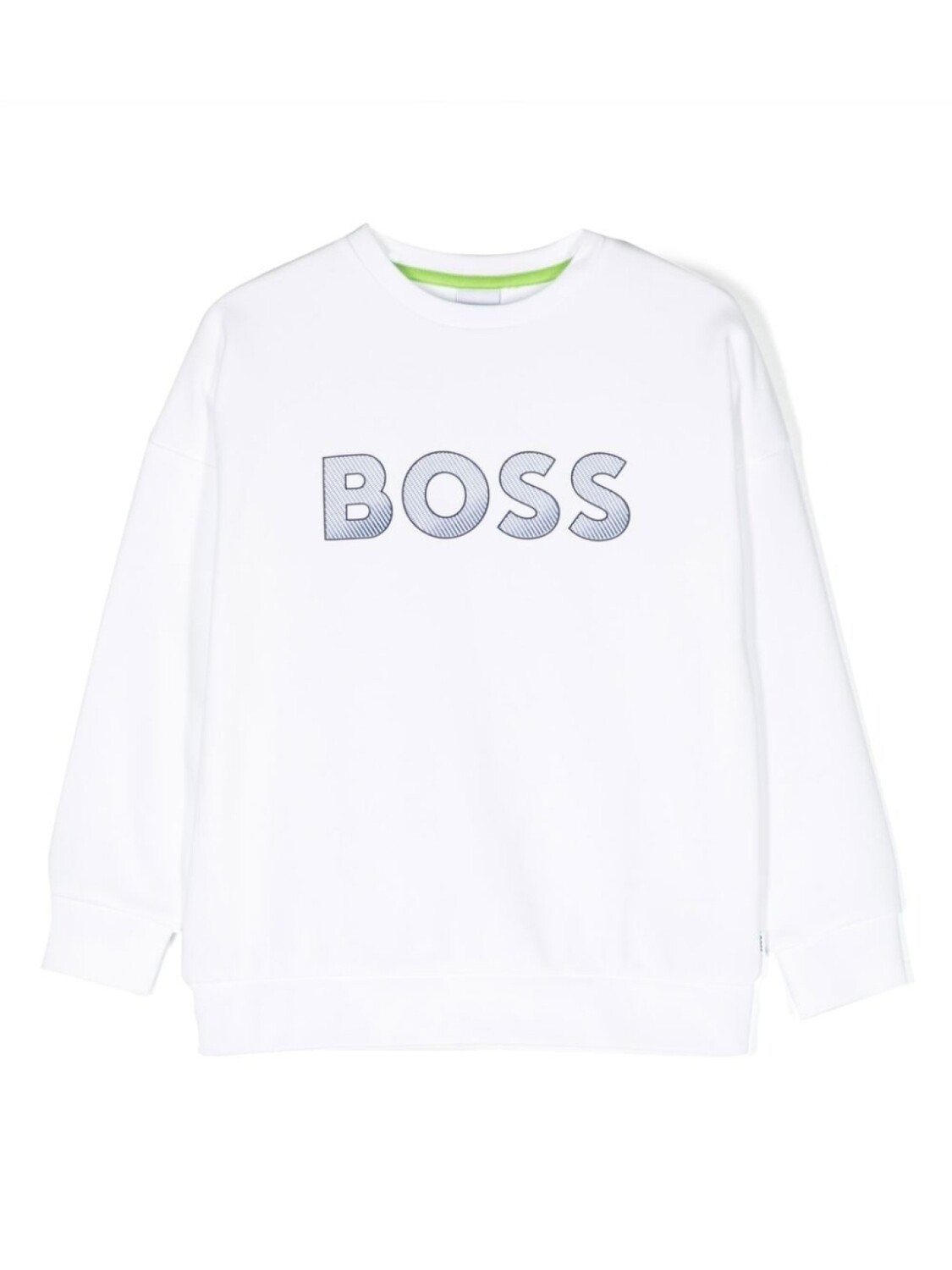 

BOSS Kidswear толстовка с логотипом, белый