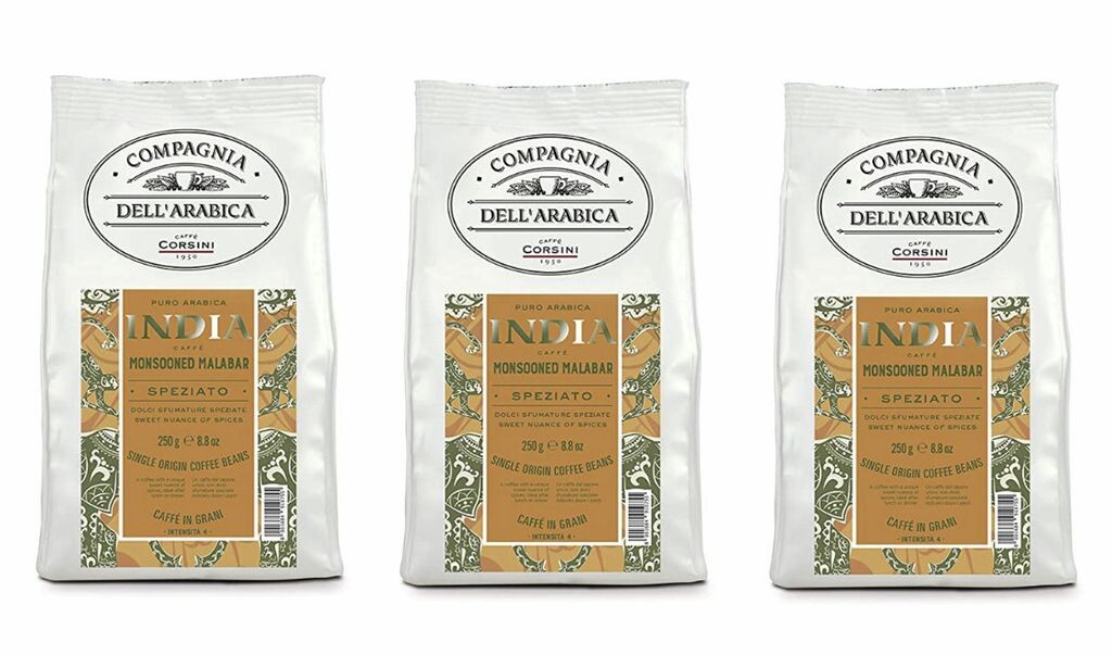 

Кофе в зернах Caffè Corsini Compagnia Dell'Arabica 3 упаковки по 250г, 750г