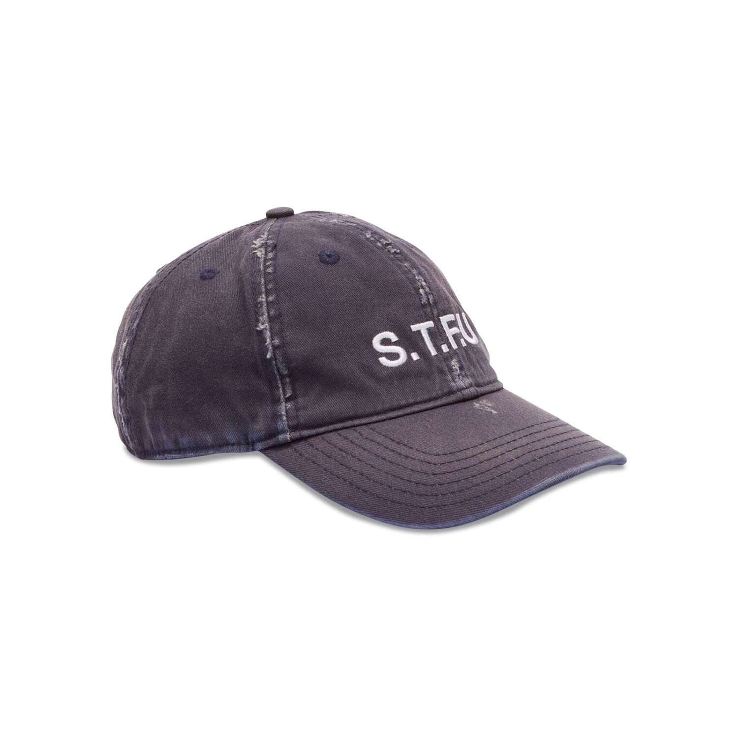 

Heron Preston STFU Потертая шляпа, синяя