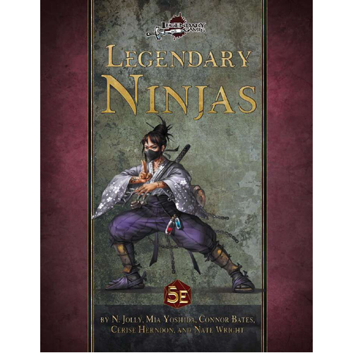 цена Книга Legendary Ninjas (5E)