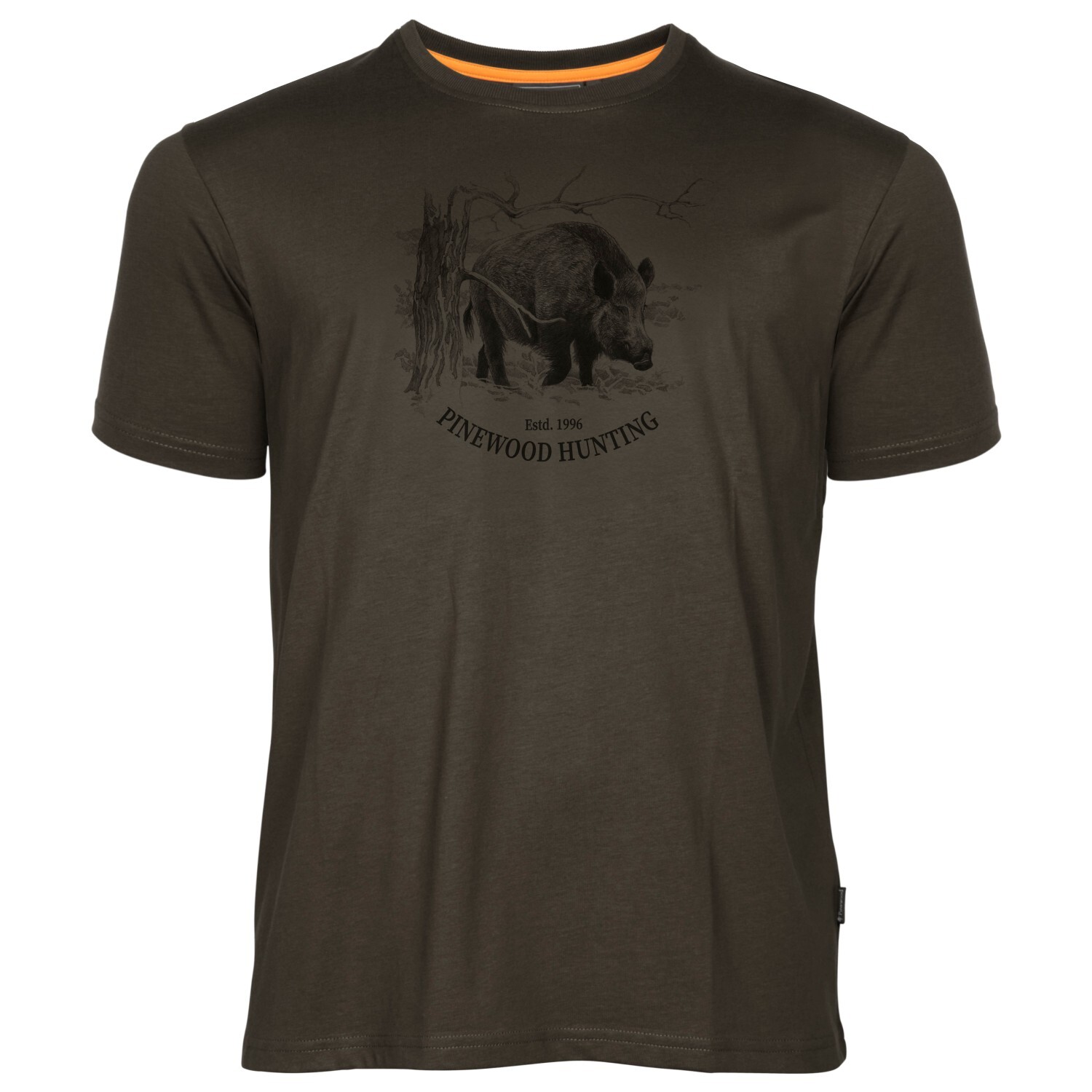 

Футболка Pinewood Wild Boar, цвет Suede Brown