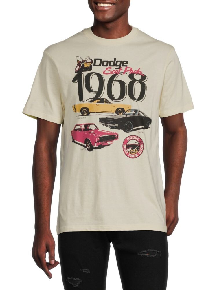 

Футболка Dodge 1968 с графическим рисунком в стиле ретро Reason, хаки