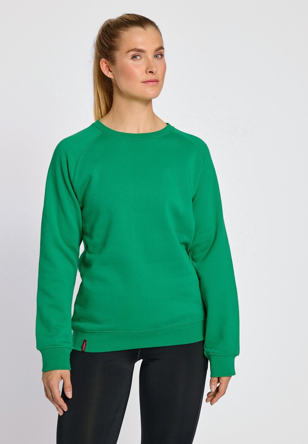 

Толстовка с капюшоном Hummel, зеленый неон