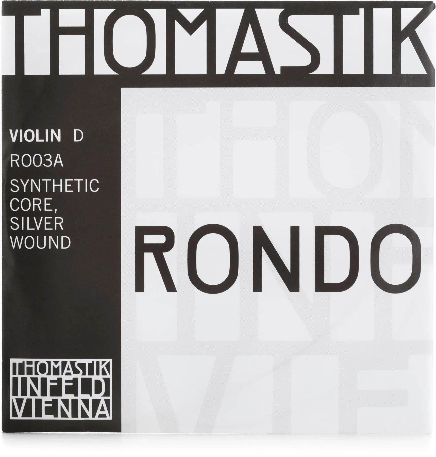 

Thomastik-Infeld Rondo Скрипка D Струна - 4/4, серебряная рана