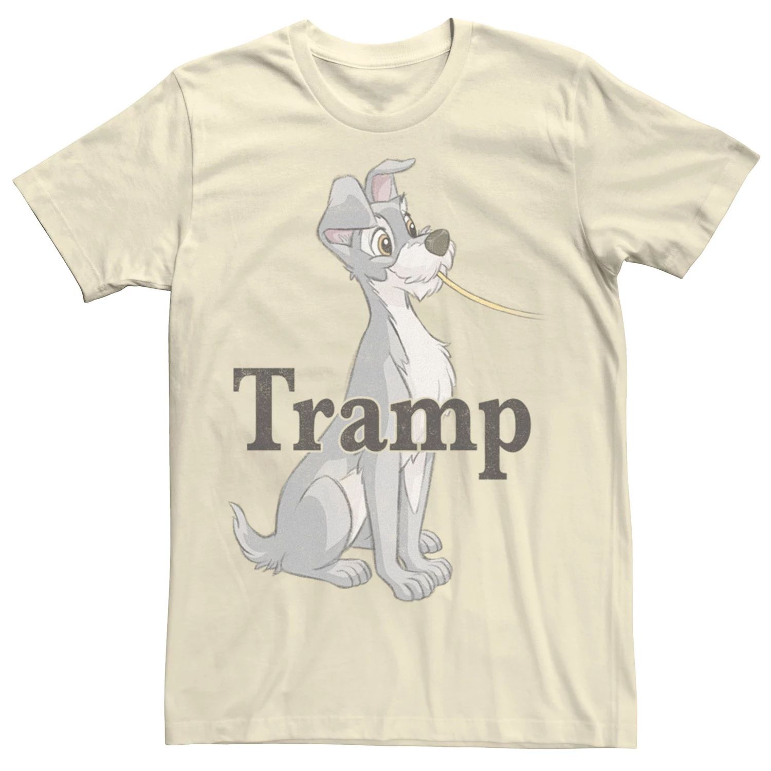 Мужская футболка для пар Lady And The Tramp Spaghetti Tramp Disney фигурка banpresto fluffy puffy lady and the tramp tramp